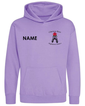 Clarissa Rose Highland Dance Lavender Pullover Hoodie