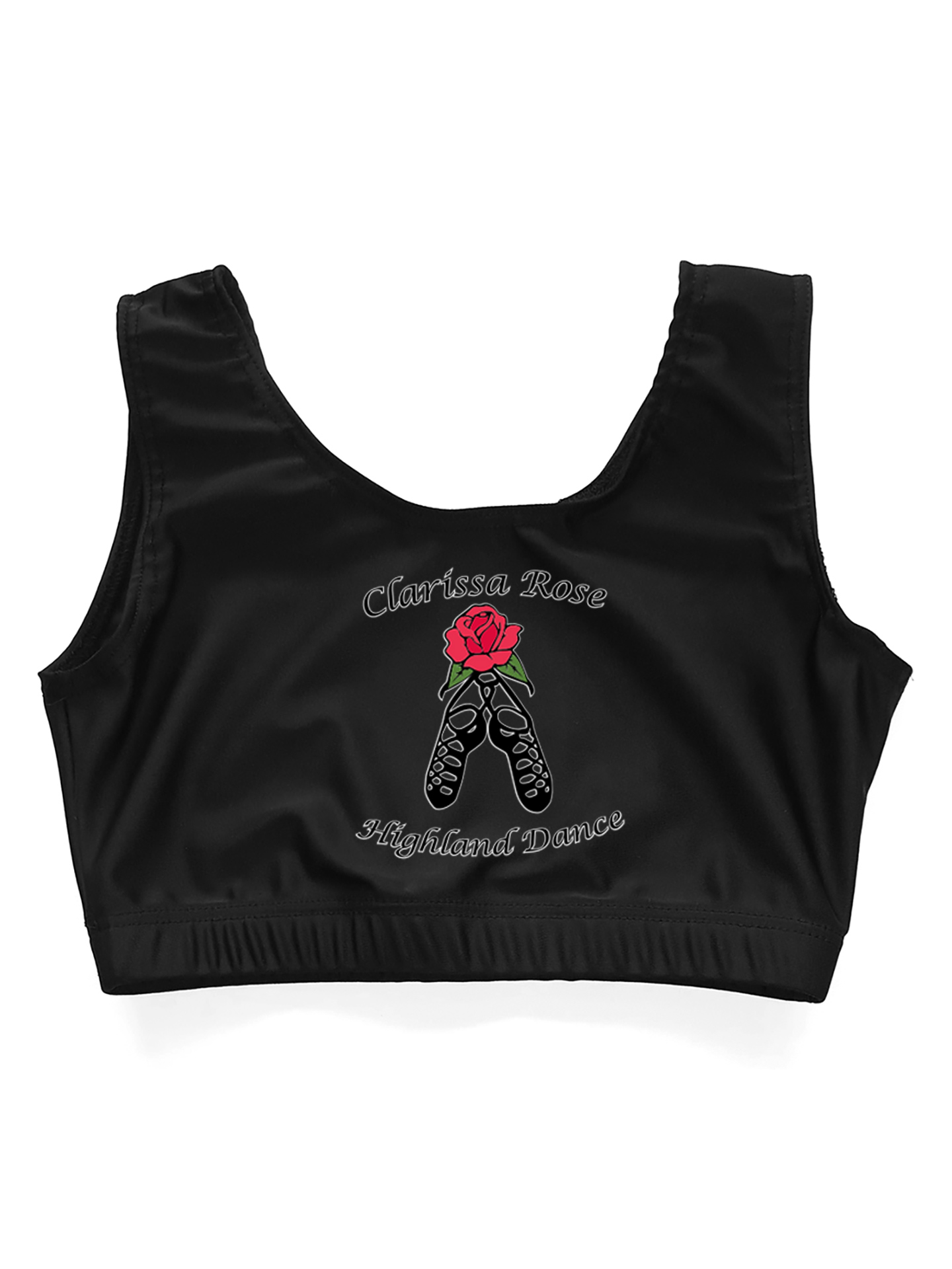 Clarissa Rose Highland Dance Lycra Crop Top