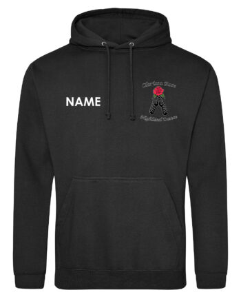 Clarissa Rose Highland Dance Black Pullover Hoodie