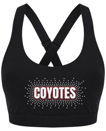 Coyotes Cheer and Dance Women's Sports Bra