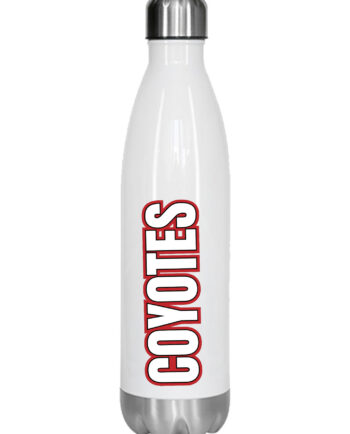 Coyotes Cheer and Dance Stainless Steel Water Bottle