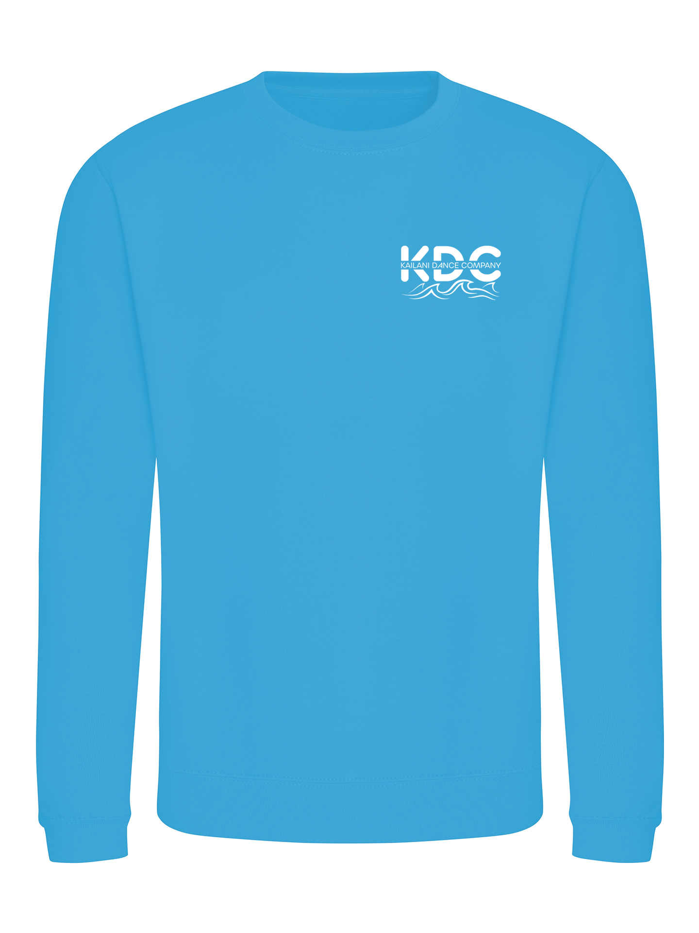 Kailani Dance Company Sapphire Blue Printed Sweatshirt