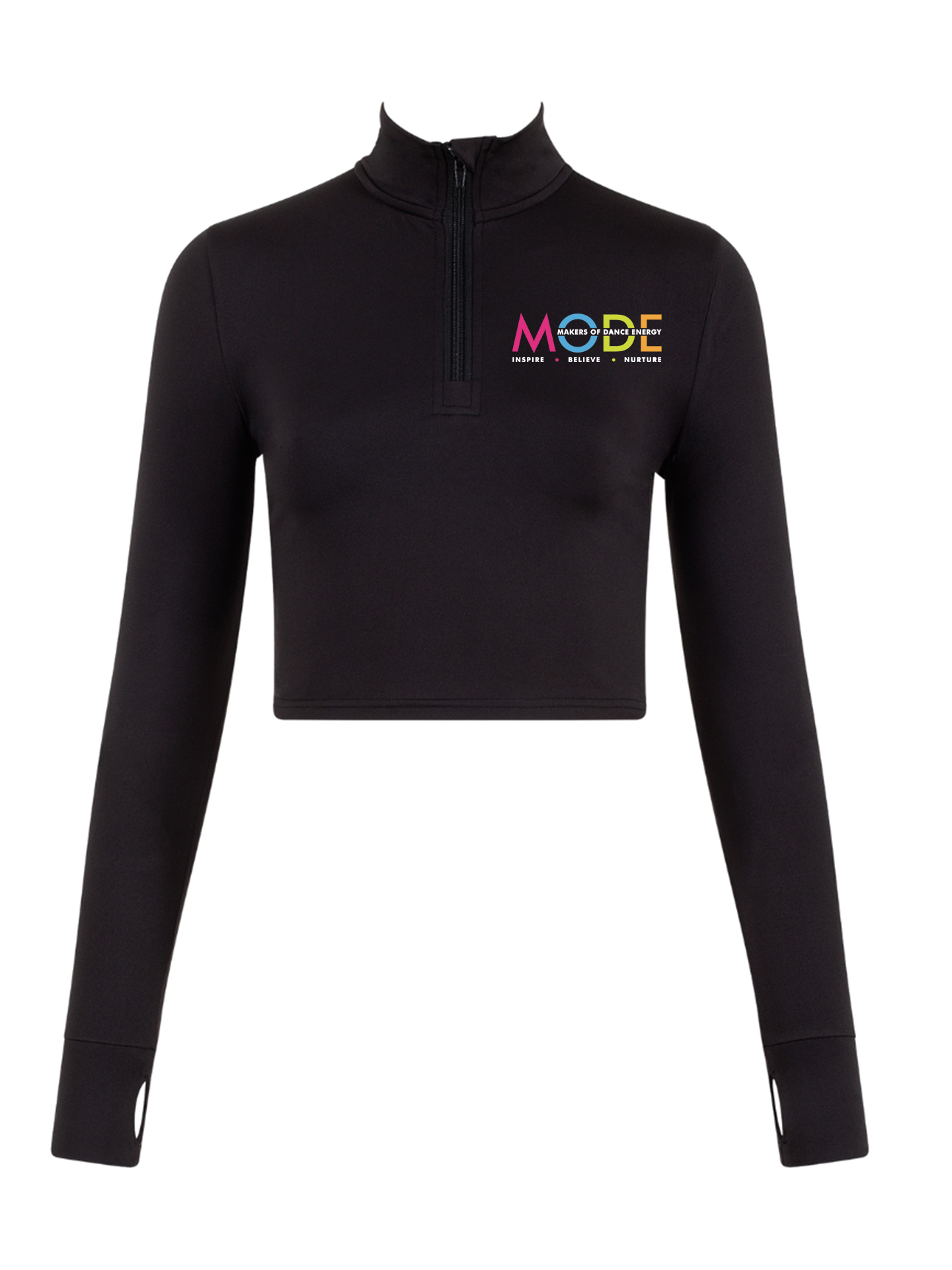 Makers Of Dance Energy Crop Long Sleeve Dance Top