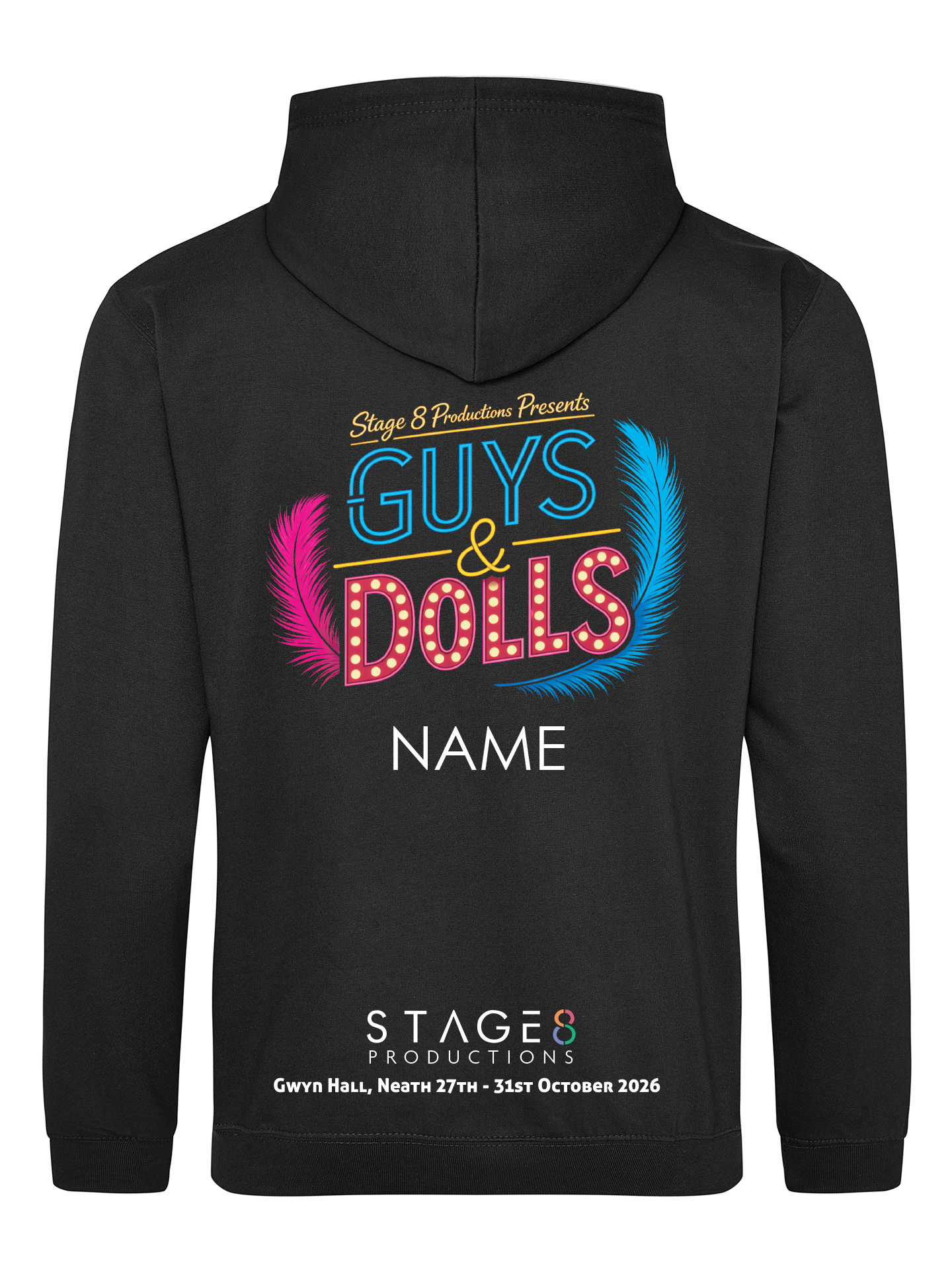 Stage 8 Productions Guys & Dolls Pullover Hoodie - Image 2