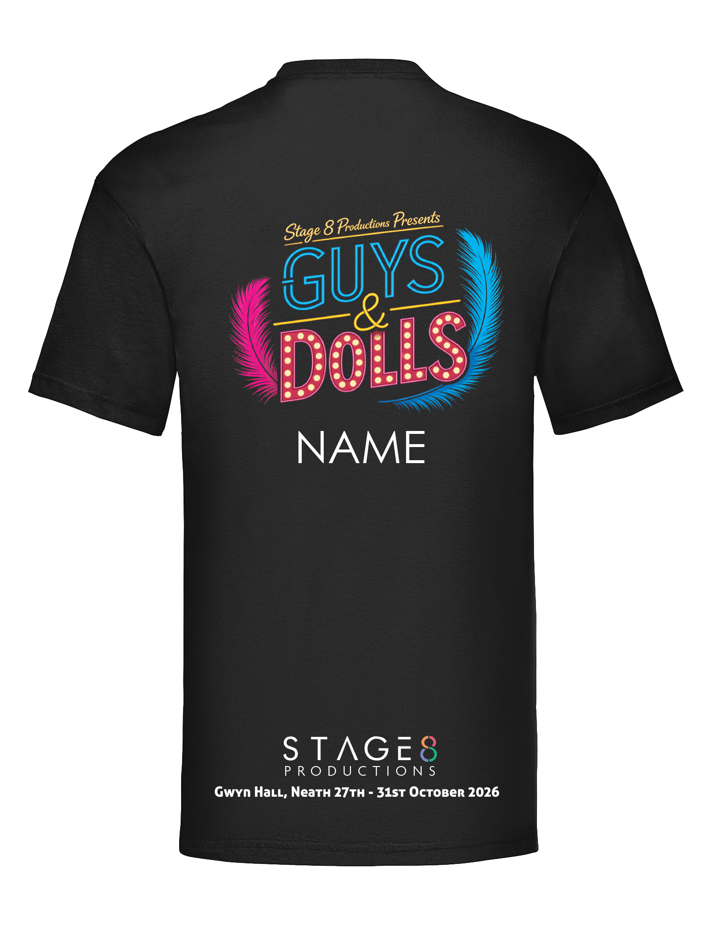 Stage 8 Productions Guys & Dolls T-Shirt - Image 2
