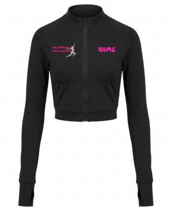 Amy Billington Dance Academy Full Zip Crop Top