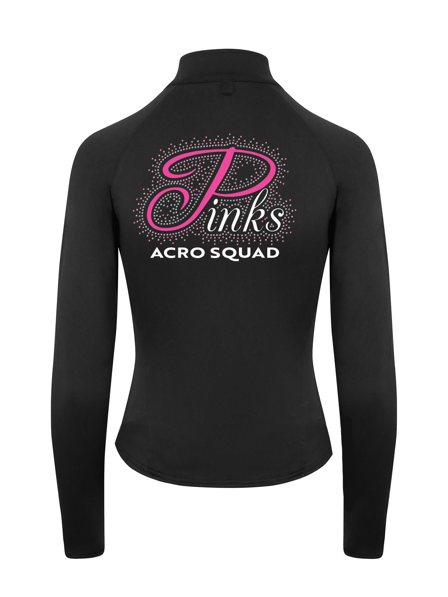Pinks Acro Squad Rhinestone Dance Jacket - Image 3