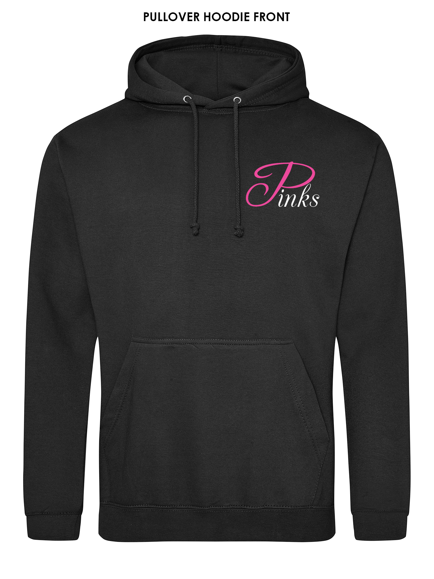 Pinks Rhinestone Pullover Hoodie