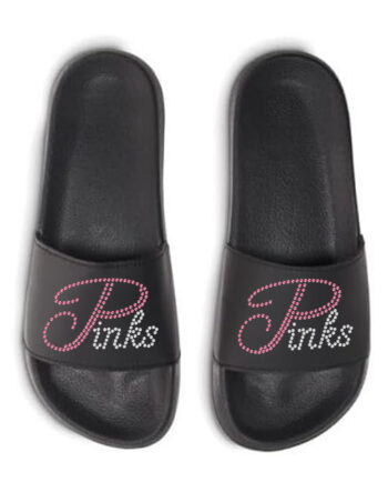 Pinks Rhinestone Sliders