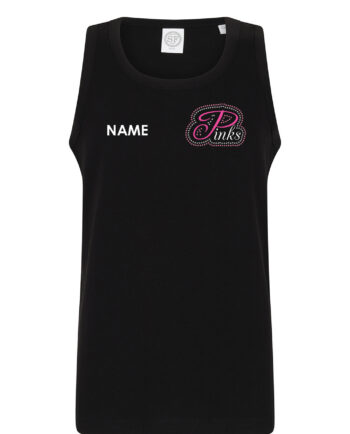 Pinks Rhinestone Stretch Vest