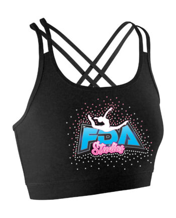 Frostbite Dance Studio Strappy Back Detailed Top