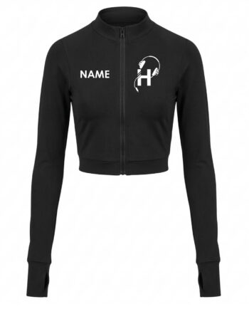 Holly’s School of Dance Long Sleeve Full Zip Crop Top