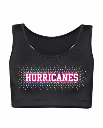 Hope Hurricanes Cheerleading Sports Bra