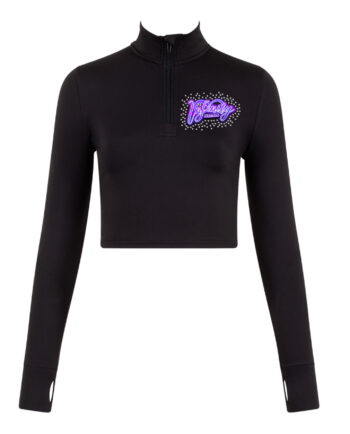 Infinity Allstars Long Sleeve Full Zip Crop Top