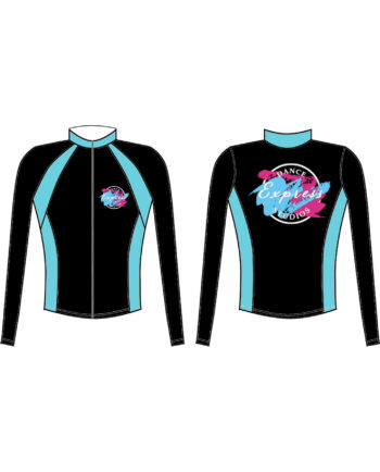Express Dance Studios Lycra Jacket **CUSTOM MADE LYCRA 6-8 WEEK LEAD TIME**