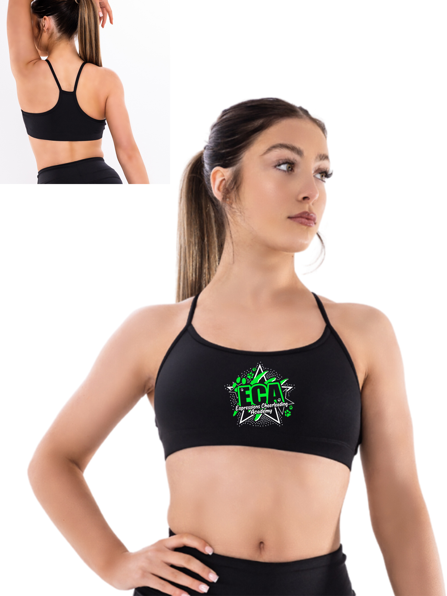 Expressions Cheerleading Cami Bra Top
