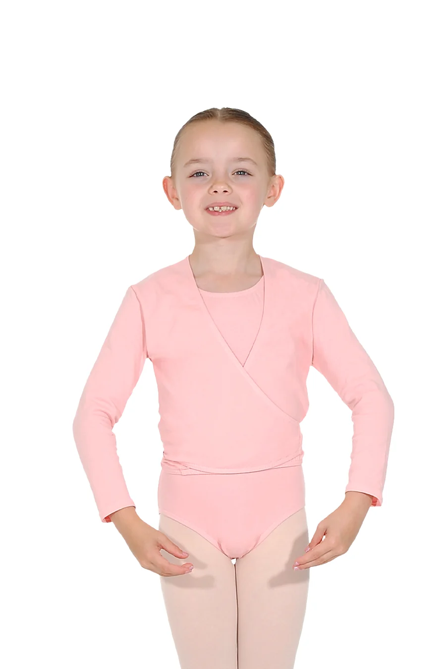 Pink Nikki Cross-over Tie Cardigan