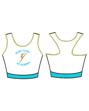 Raie Copp Academy 2027 NYC Racer Back Top**CUSTOM LYCRA 6-8 WEEK LEAD TIME**