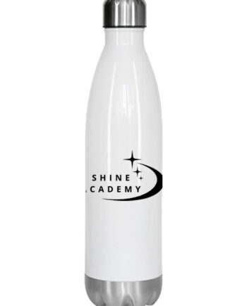 Shine Academy White Water Bottle