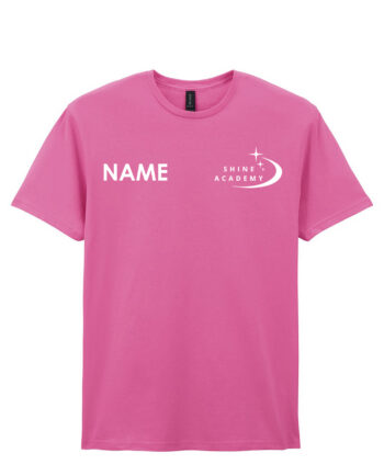 Shine Academy Pullover Pink Rhinestone T-shirt