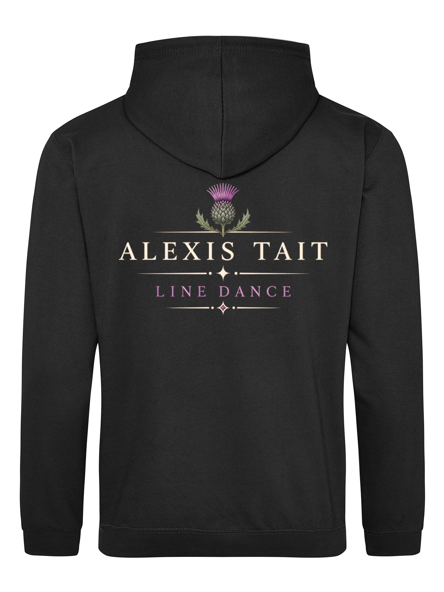 Alexis Tait Line Dance Zipped Hoodie - Image 2