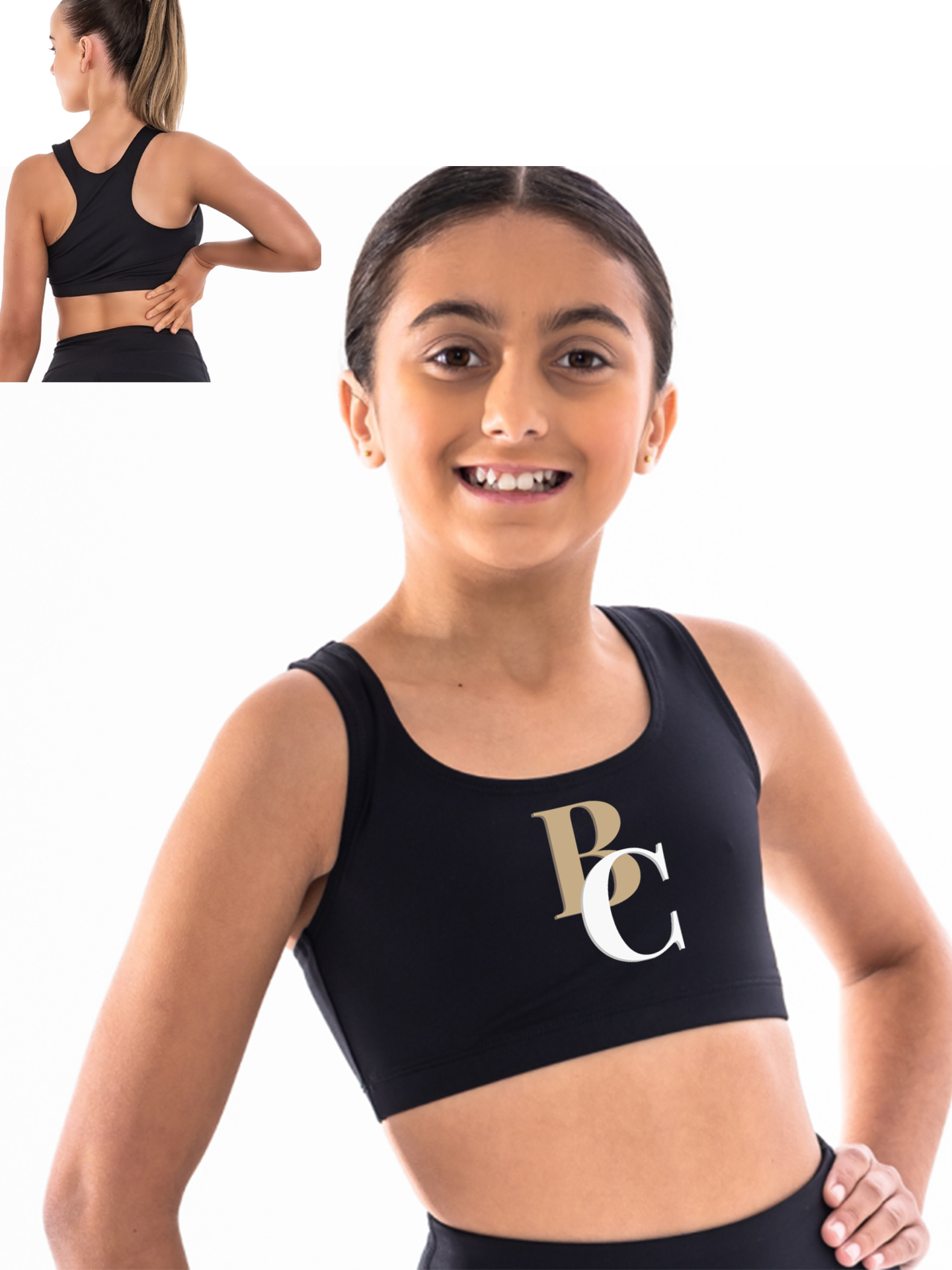 Beginners Call Cymru Racer Back Crop Top