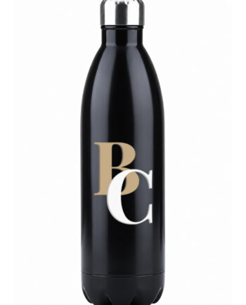 Beginners Call Cymru Black Water Bottle