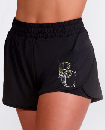 Beginners Call Cymru Rhinestone Double Layer Shorts