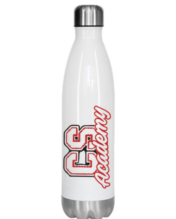 CS Academy White Water Bottle