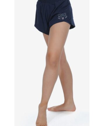 Cygnets To Swans Navy Double Layered Shorts